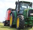 Prasa Zwijająca Kuhn VB 2160 OC + Ciągnik John Deere 6630