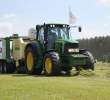Praso-owijarka Krone Combi Pack 1500 V MC + Ciągnik John Deere 6930