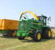 Sieczkarnia John Deere 7350 + Ciągnik 6930 + Przyczepa Joskin 20000 TRC