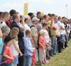 Widownia pokazu maszyn 21-22 Maj Kąkolewo