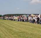 Widownia pokazu maszyn 21-22 Maj Kąkolewo