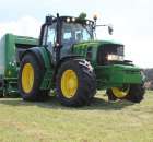 Praso zwijarka John Deere 845 + Ciągnik John Deere 6630