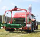 Praso-owijarka Orkel GP 1260 Agronic + Ciągnik Kubota M128X