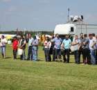 Widownia pokazu maszyn 21-22 Maj Kąkolewo