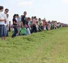 Widownia pokazu maszyn 21-22 Maj Kąkolewo