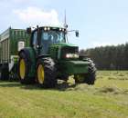 Przyczepa MX 310 GD + Ciągnik John Deere 6930