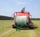 Praso-owijarka Orkel GP 1260 Agronic + Ciągnik Kubota M128X