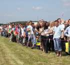 Widownia pokazu maszyn 21-22 Maj Kąkolewo