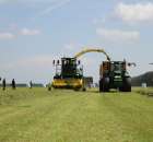 Sieczkarnia John Deere 7350 + Ciągnik 6930 + Przyczepa Joskin 20000 TRC