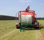 Praso-owijarka Orkel GP 1260 Agronic + Ciągnik Kubota M128X