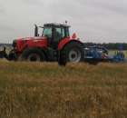 MF 8480 z talerzówką lemken 4.5m
