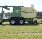 Praso-owijarka Krone Combi Pack 1500 V MC + Ciągnik John Deere 6930