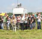 Widownia pokazu maszyn 21-22 Maj Kąkolewo