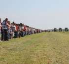 Widownia pokazu maszyn 21-22 Maj Kąkolewo