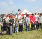 Widownia pokazu maszyn 21-22 Maj Kąkolewo