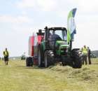 Prasa zwijająca Unia Famarol DF 1,7 zd + Ciągnik Deutz-Fahr Agrotron M600 DCR