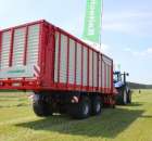 Pottinger przyczepa silosowa Jumbo 7210 + Ciągnik New Holland T8040