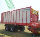 Pottinger przyczepa silosowa Jumbo 7210 + Ciągnik New Holland T8040