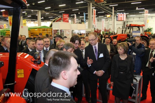 Wizyta Ministra Marka Sawickiego ministra rolnictwa i rozwoju wsi - AGROTECH Kielce