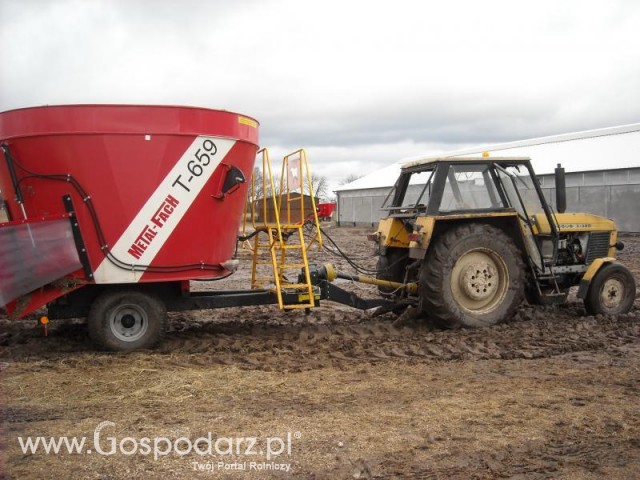 Ursus c385 + paszowóz Metal-Fach