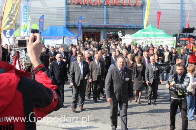 Wizyta Ministra Marka Sawickiego ministra rolnictwa i rozwoju wsi - AGROTECH Kielce