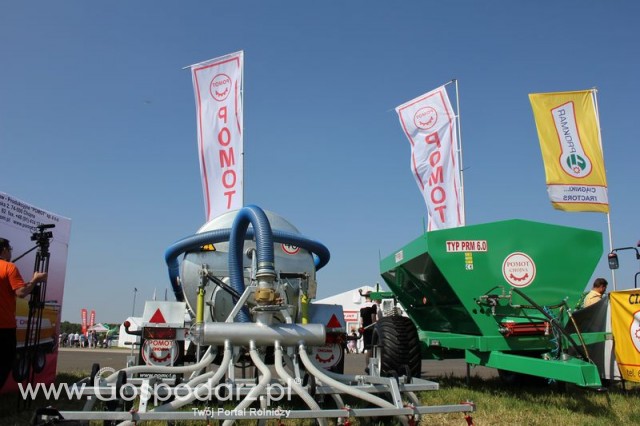 Stoisko firmy POMOT Zielone Agro Show Kąkolewo