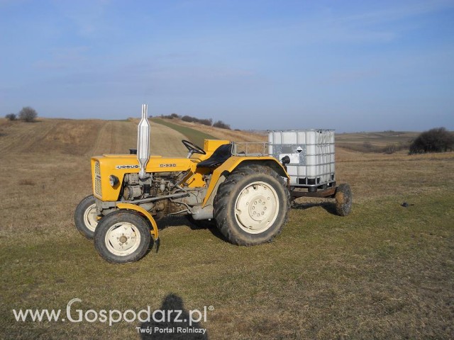 Ursus C-330 + Beczka