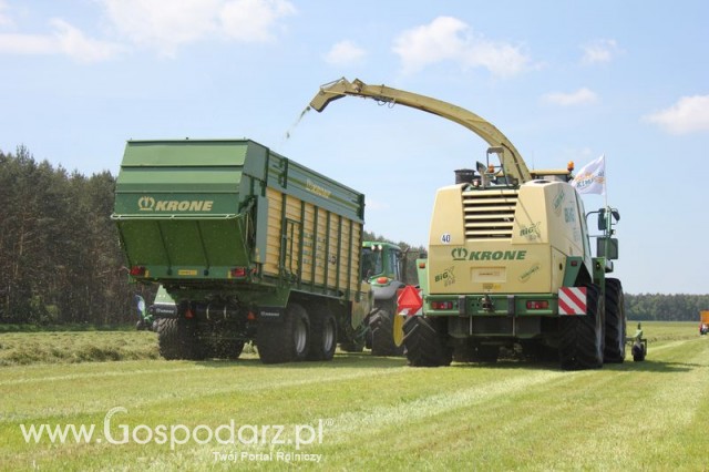Sieczkarnia polowa krone Big X 650 + Przyczepa MX 310 GD + Ciągnik John Deere 6930
