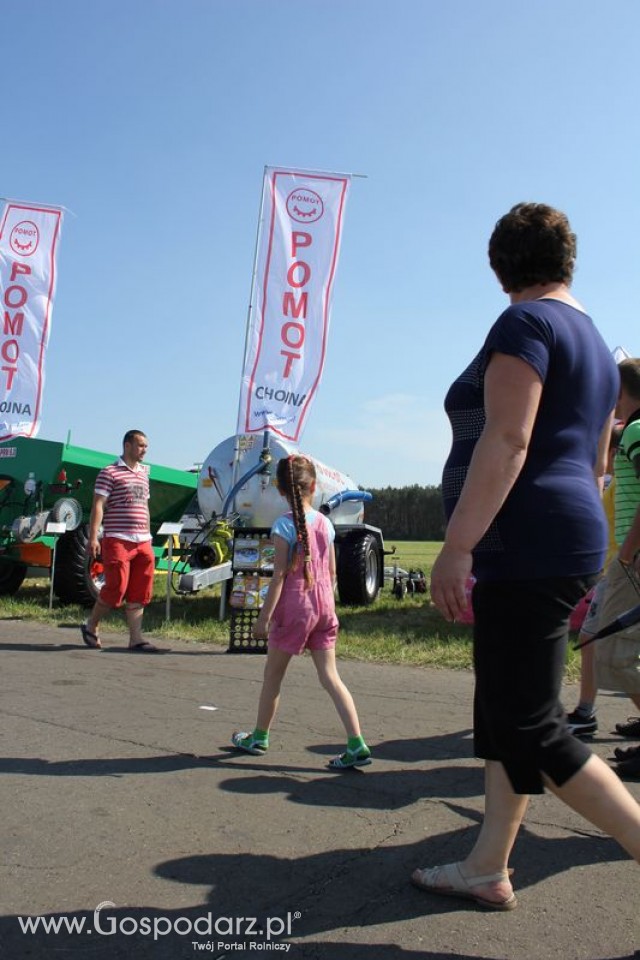 Stoisko firmy POMOT Zielone Agro Show Kąkolewo