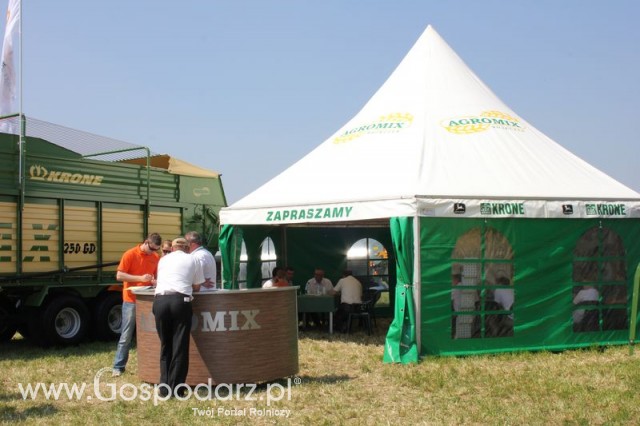 Stoisko firmy Agromix - przedstawiciela marki Krone