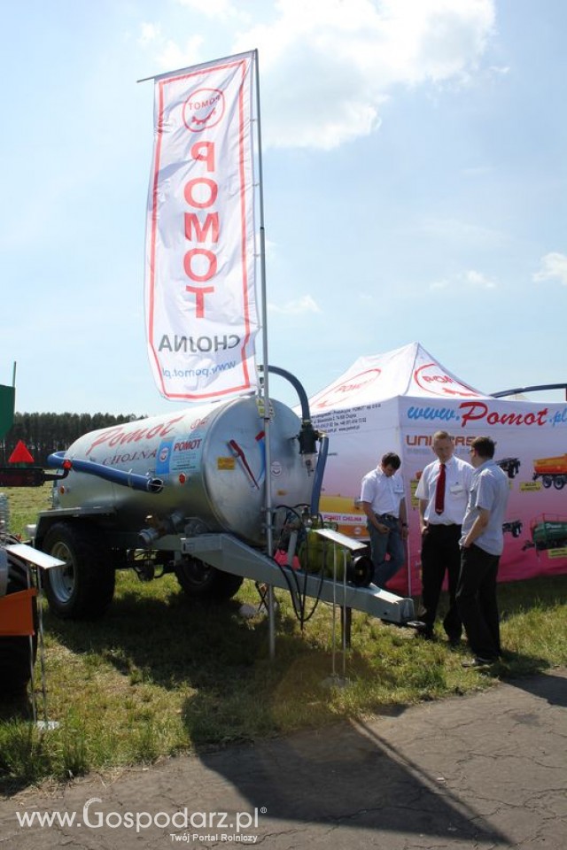 Stoisko firmy POMOT Zielone Agro Show Kąkolewo
