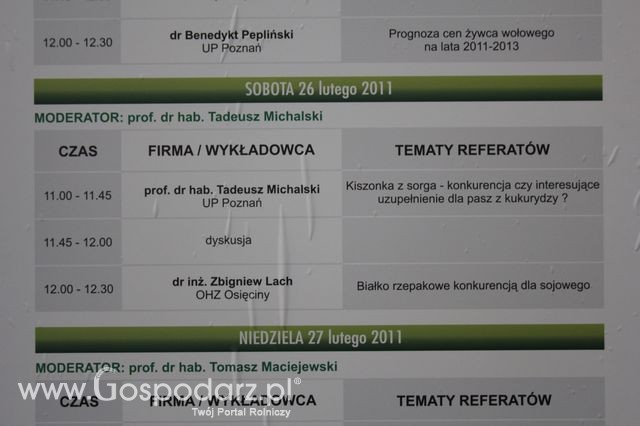 Fotoreportaż z XI Międzynarodowych Targów Fermy Bydła