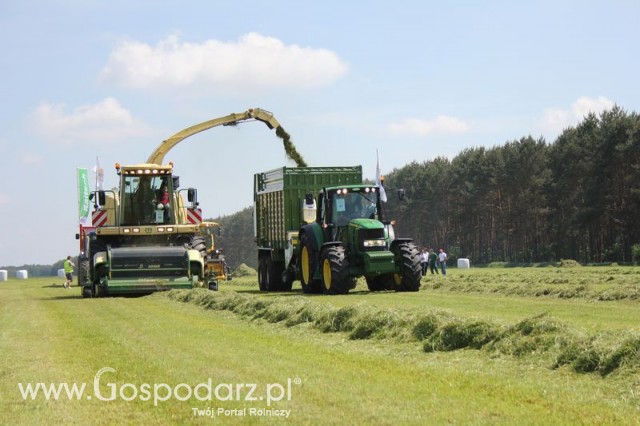 Sieczkarnia polowa krone Big X 650 + Przyczepa MX 310 GD + Ciągnik John Deere 6930