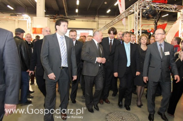 Wizyta Ministra Marka Sawickiego ministra rolnictwa i rozwoju wsi - AGROTECH Kielce