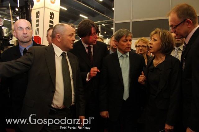 Wizyta Ministra Marka Sawickiego ministra rolnictwa i rozwoju wsi - AGROTECH Kielce