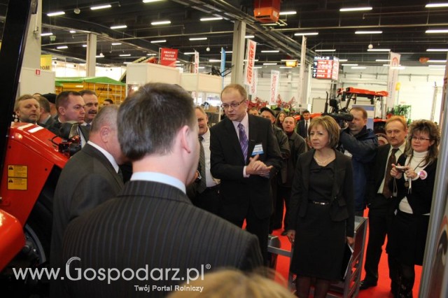 Wizyta Ministra Marka Sawickiego ministra rolnictwa i rozwoju wsi - AGROTECH Kielce