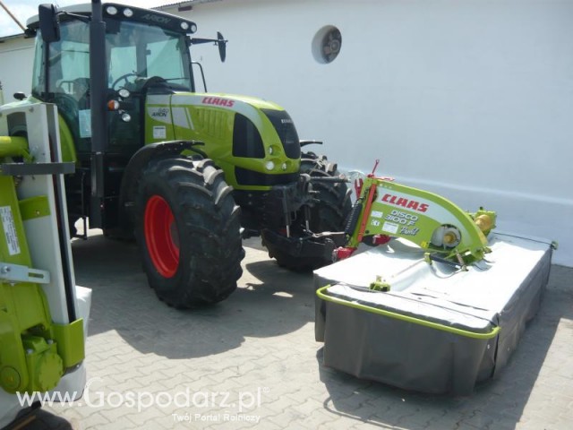 CLAAS ARION 640+ kosiarka czołowa DISCO 3100 F