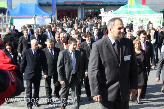 Wizyta Ministra Marka Sawickiego ministra rolnictwa i rozwoju wsi - AGROTECH Kielce