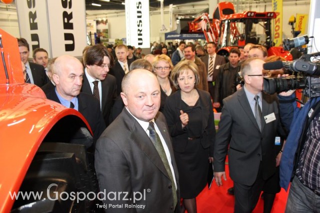 Wizyta Ministra Marka Sawickiego ministra rolnictwa i rozwoju wsi - AGROTECH Kielce