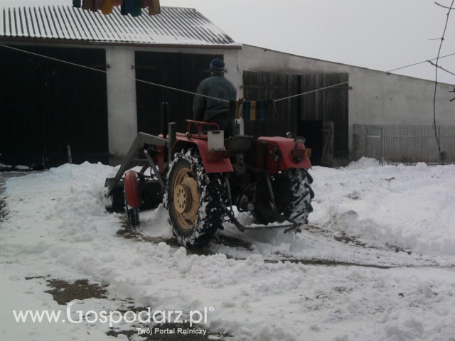 Odśnieżanie ursusem 