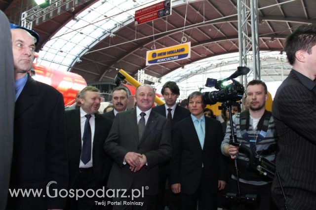 Wizyta Ministra Marka Sawickiego ministra rolnictwa i rozwoju wsi - AGROTECH Kielce