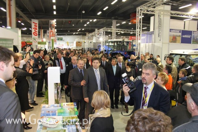 Wizyta Ministra Marka Sawickiego ministra rolnictwa i rozwoju wsi - AGROTECH Kielce