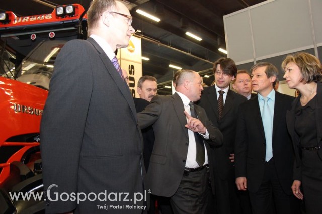 Wizyta Ministra Marka Sawickiego ministra rolnictwa i rozwoju wsi - AGROTECH Kielce