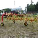 NOWA PRZETRZĄSACZO-ZGRABIARKA CIĄGNIKOWA 7- kołowa