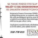 Odszkodowania za słupy