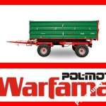 NOWA Przyczepa Wywrot 3 strony 6 ton WARFAMA T-610