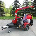 Mobilny rębak tarczowy Skorpion 120SD - Teknamotor