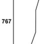 JOHN DEERE szyba przednia dolna  5300, 5400, 5500, 5310, 5410, 5510