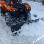 NOWY Pług do śniegu odśnieżania spychacz QUAD