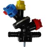 Oprawa potrójna rozpylacza